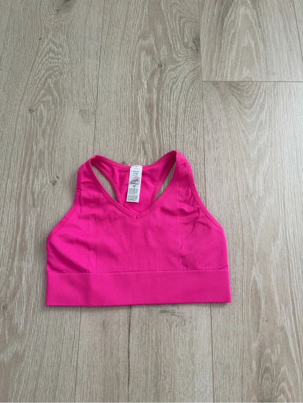 Old Navy Bright Pink Racerback Sports Bra for Kids